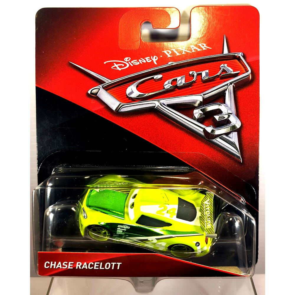 Mattel 2017 Disney Pixar Cars 3 CHASE RACELOTT, New, See Pics/Descr.